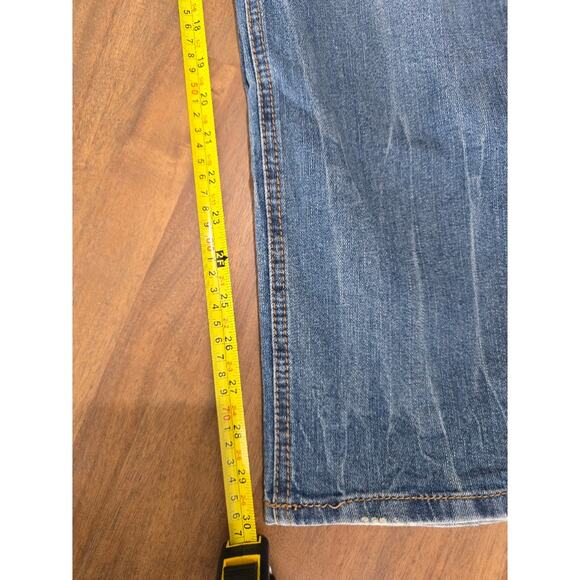 Mossimo Blue Denim Woman's Jean Overalls L - Picture 9 of 9